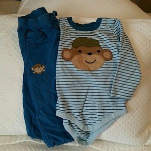 Fall/winter baby boy outfit